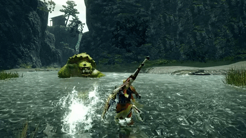 giesoncacho giphyupload nintendo switch monster hunter rise GIF