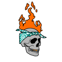 Art Burning Sticker