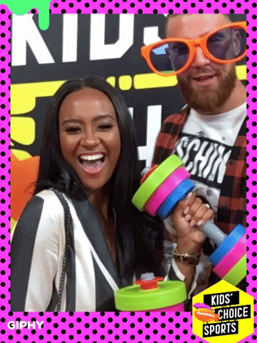 Travis Kelce Frame GIF by Kids' Choice Awards