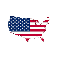 ljubavdesign travel flag usa america Sticker
