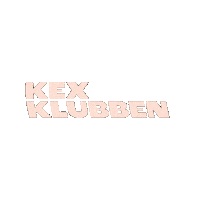Kexklubben Sticker by Kex Agency