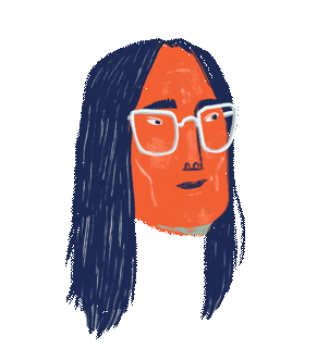 one of us face Sticker by DC Design Week