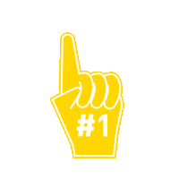 Number One Hand Sticker by HABAU GROUP