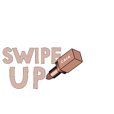 Makeup Swipe Up Sticker by Caia Cosmetics