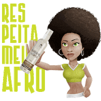 Afro Cacheado Sticker by avlondobrasil