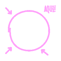 Arrow Circle Sticker