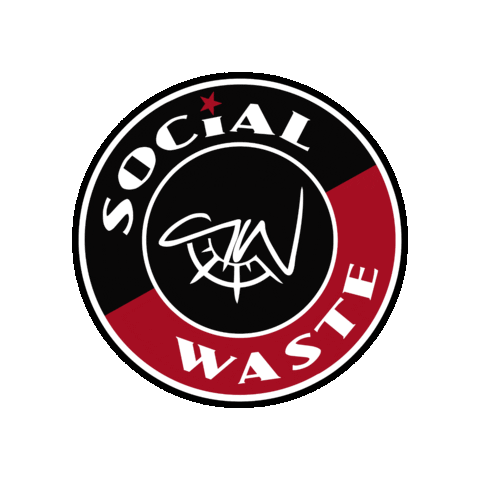 SocialWaste giphygifmaker logo hip hop hiphop Sticker