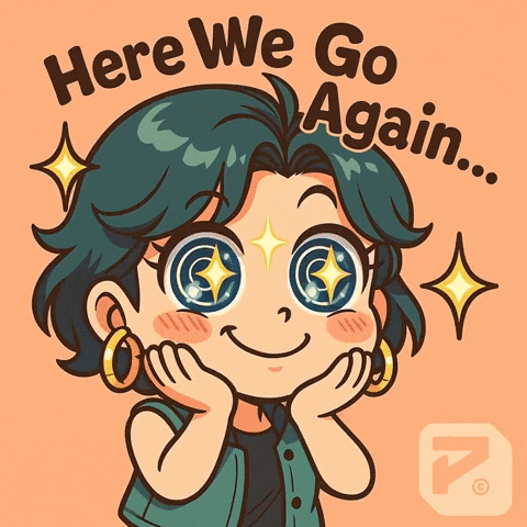 Confused Here We Go Again GIF by Persona