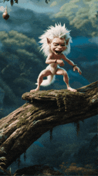 dalindasnyman happy dancing excited tree GIF