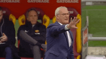 yelling serie a GIF by AS Roma