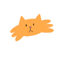 sarcelle_art cat kitty blink orangecat GIF