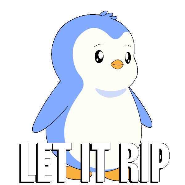 Gym Flexing Sticker by Pudgy Penguins