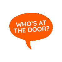 Knock Knock Hello Sticker by Ring