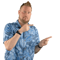 Look Right Sticker by DaveAndMahoney