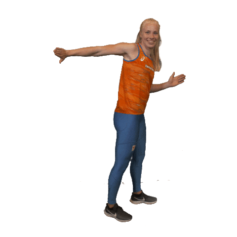 Marije Van Hunenstijn Sprint Sticker by Atletiekunie