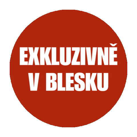 Blesk Sticker by Reflexcz