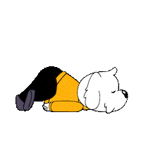 White Dog Monday Sticker by BoDoggos