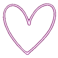 thetealwindow love heart pink neon Sticker