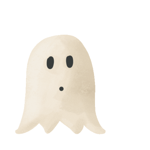 Halloween Ghost Sticker