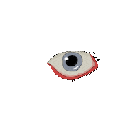 Micadoppelganger eye ilustracion ojo doppelganger Sticker