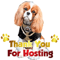 Queen Elizabeth Thank You Sticker by Pimp Yo Pets