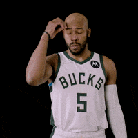 Jevon Carter Wow GIF by Milwaukee Bucks