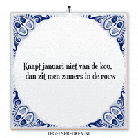 Winter Wijsheid GIF by Tegelspreuken.nl