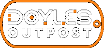Doylesoutpost games arcade play tag Sticker