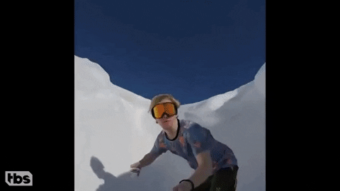 coffee snowboarding GIF by Team Coco