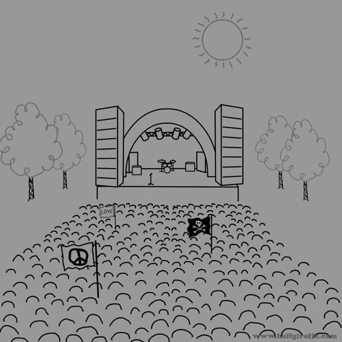 music festival summer GIF by William Garratt
