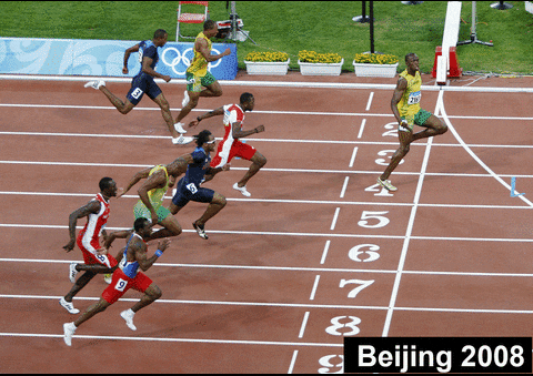 Usain Bolt 100M GIF by euronews