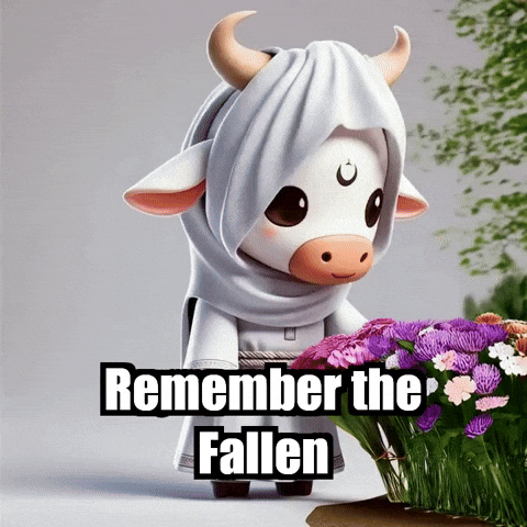 Respect Remembrance GIF by Sagemoohammad