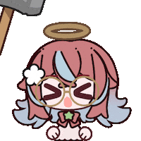 HunniHime anime kawaii twitch streamer Sticker