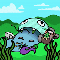 Pixel Art Simpsons GIF