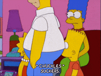 homer simpson suckers GIF