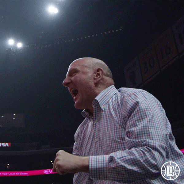 Excited Lets Go GIF by LA Clippers