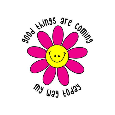 nikkidoodles457 giphygifmaker smile pink retro Sticker