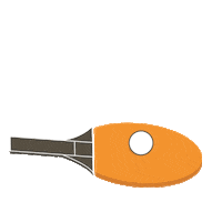 Ping Pong Sticker by Mediainn