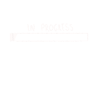 In Progress Work Sticker