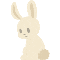 RNdesign rabbit lunar new year lny year of the rabbit Sticker