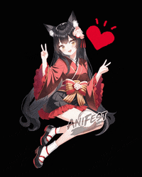anifest anime cosplay waifu moe GIF