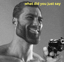 Gun Chad GIF by Gigachad