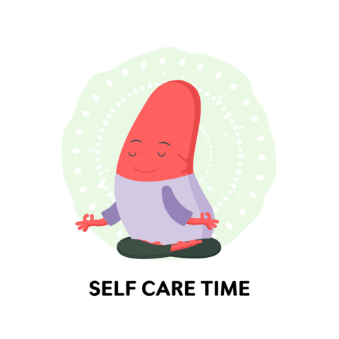nkfmy giphyupload peace self care selfcare Sticker
