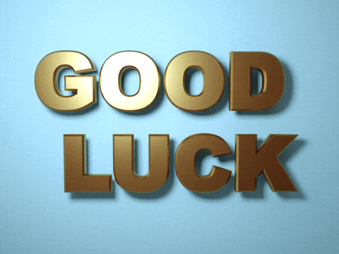 Text Good Luck GIF by GIPHY Gaming