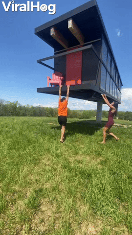 House Takes Woman on a Wild Ride