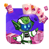 Space Money Sticker by Dewabet Official