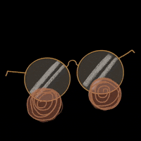 lakenbiletskiart face glasses silly photobooth GIF