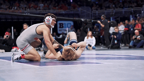 Ohio State Wrestling GIF by Ohio State Athletics