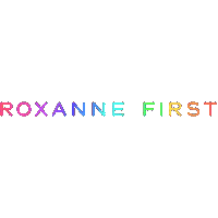 roxannefirst rainbow diamonds thecovetco roxanne first Sticker