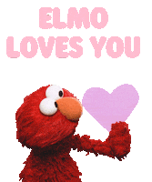 Valentines Day Love Sticker by Sesame Street